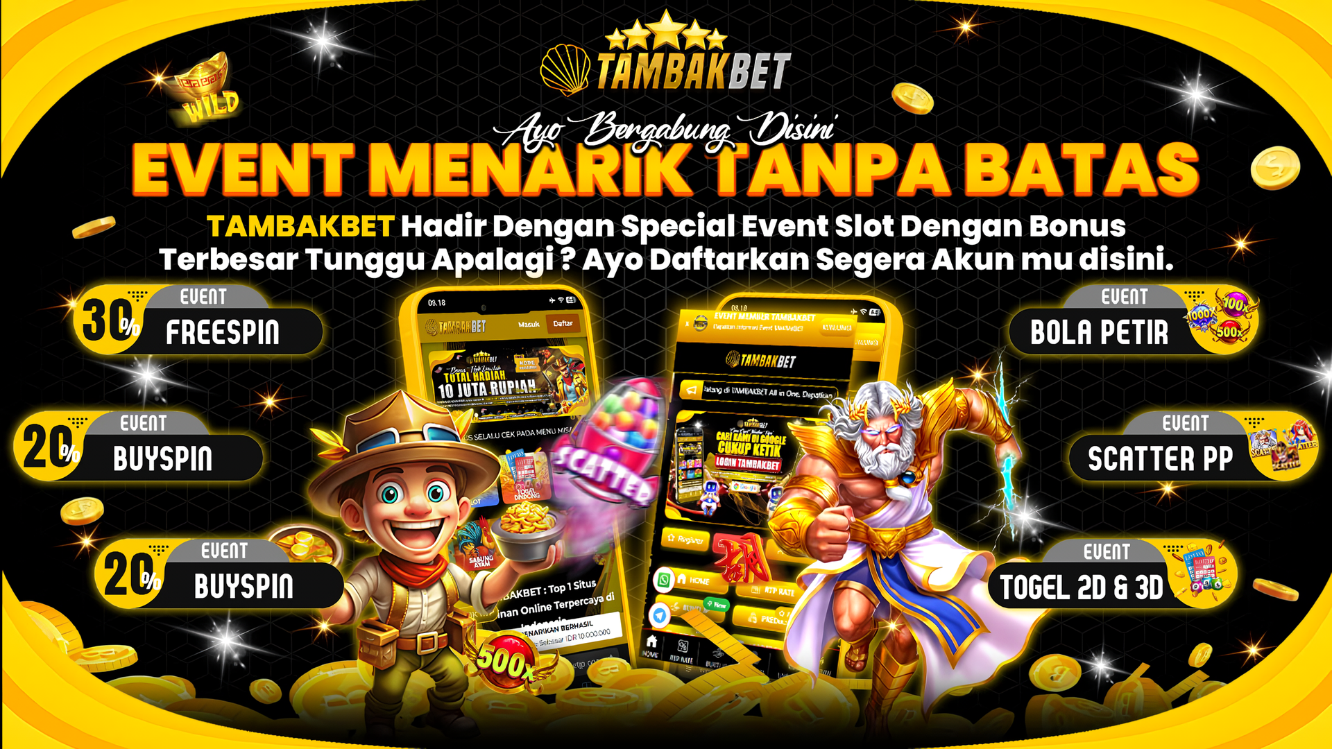event menarik tanpa batas