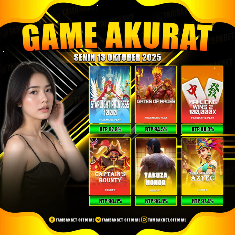 Update Game Gacor Hari Ini Tambakbet