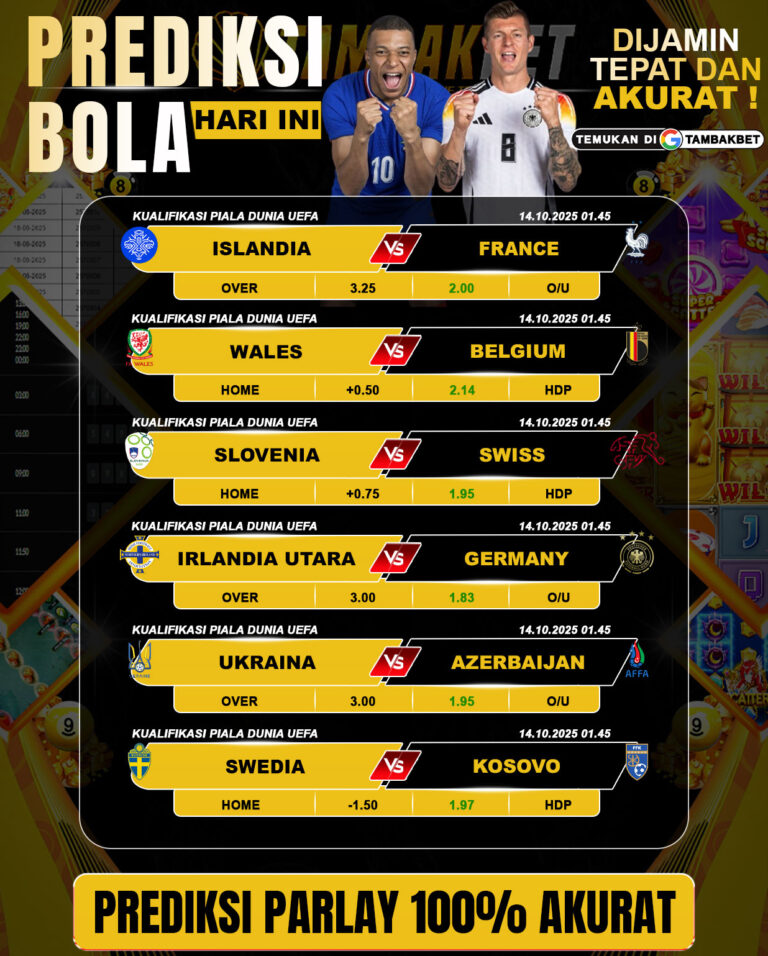 Prediksi Bola Parlay Akurat tambakbet