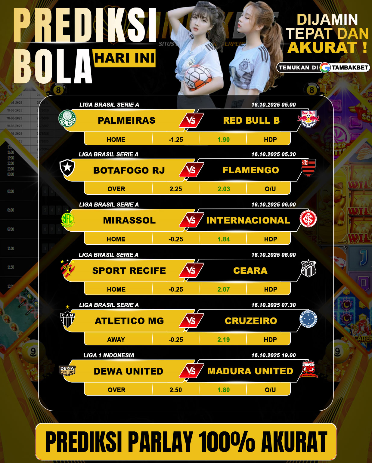 🏆 Prediksi Bola TambakBet Hari Ini: Analisis Akurat, Peluang Menang Tinggi!