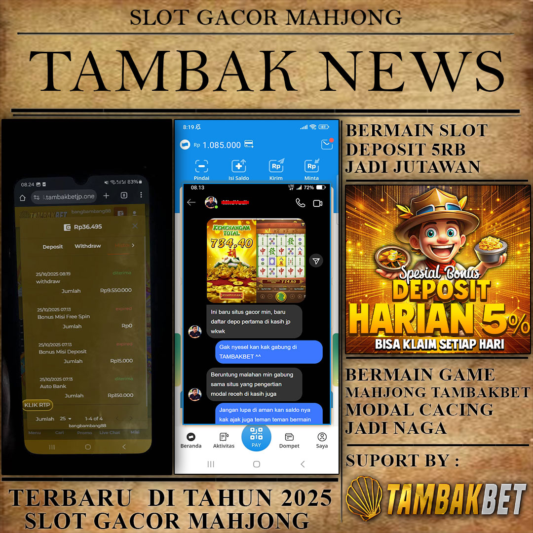 kisah inspiratif anak muda yang meraih kekayaan dari Tambakbet