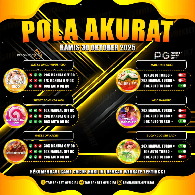 pola menang game online hari ini