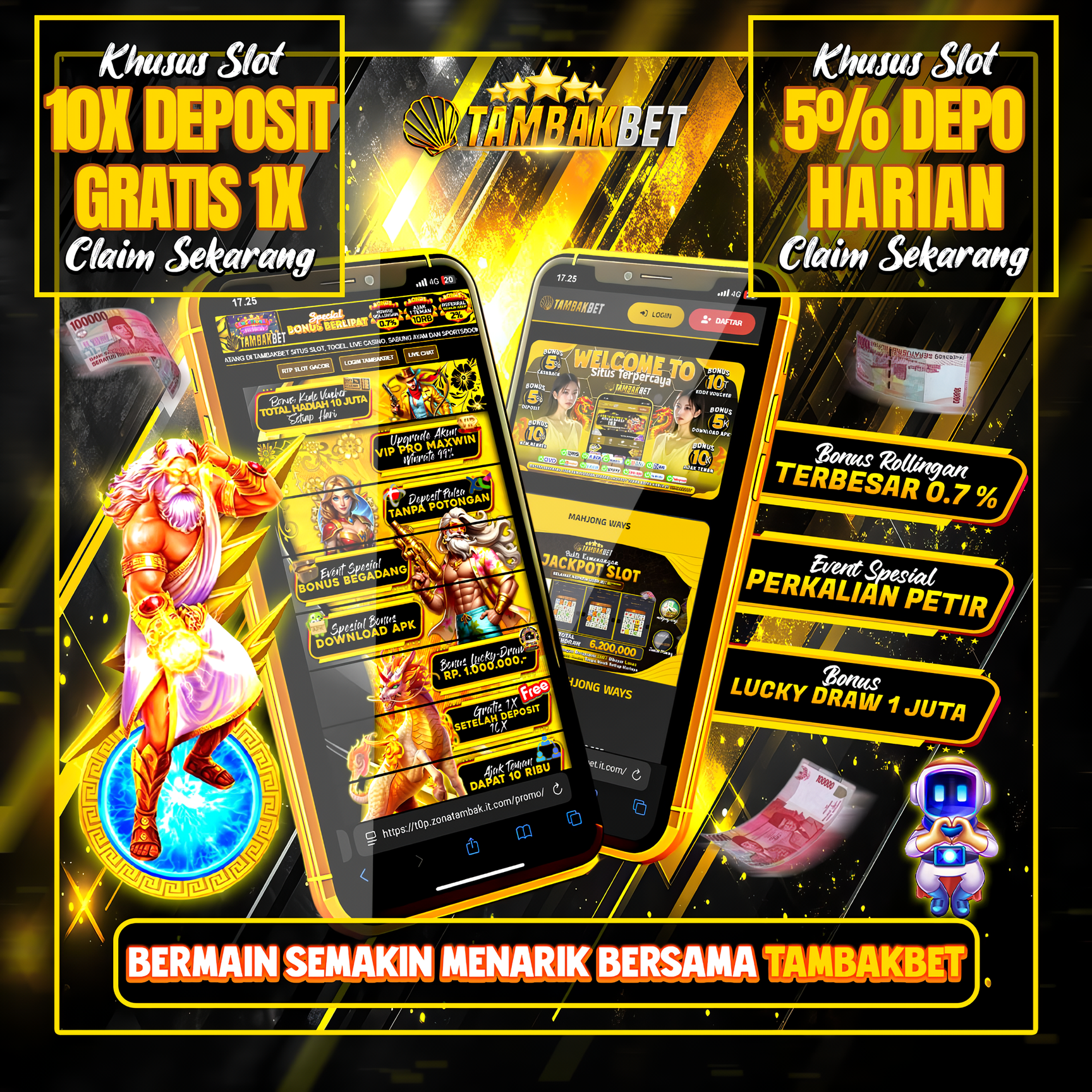 Bermain semakin menarik bersama Tambakbet