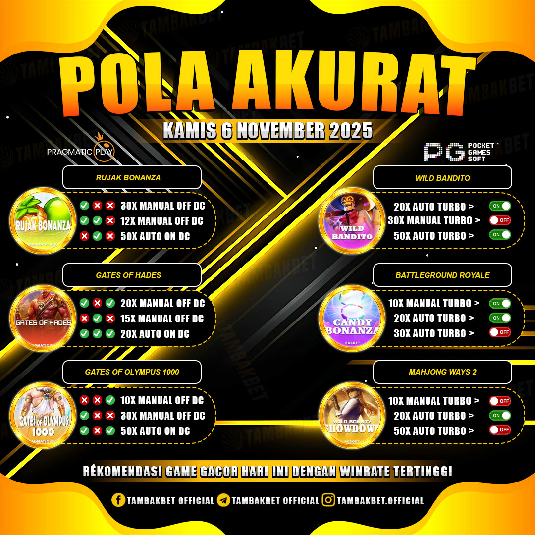 pola gacor game online legal hari ini