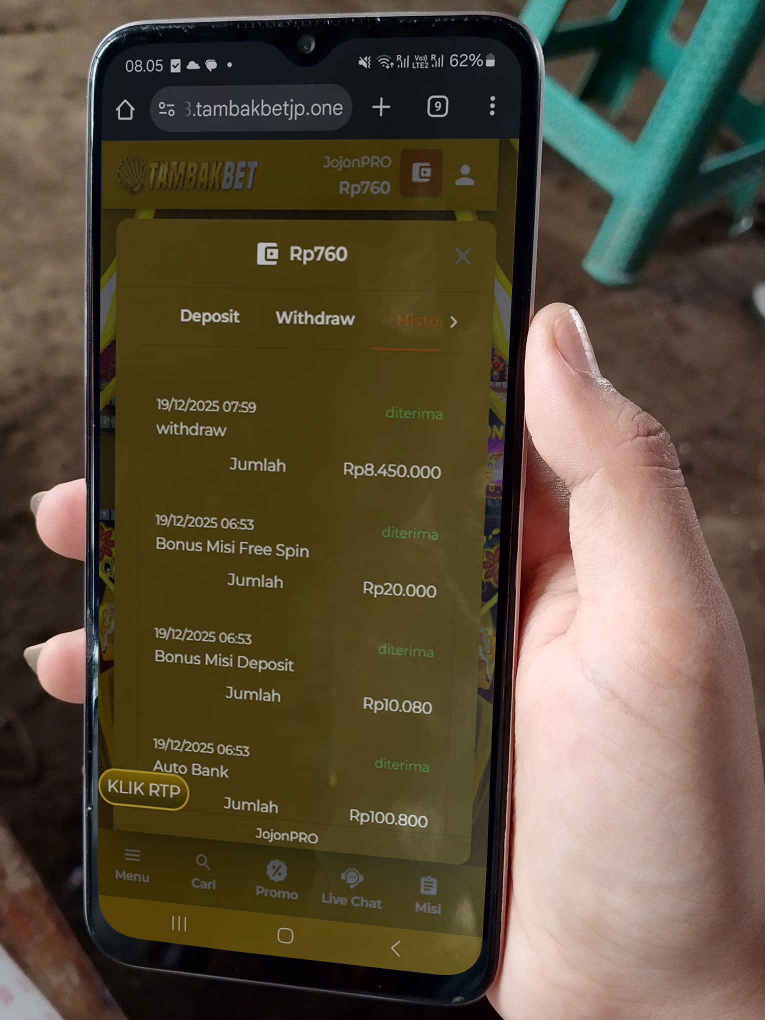 Laporan Ketua Batam Bermain di Situs Tambakbet