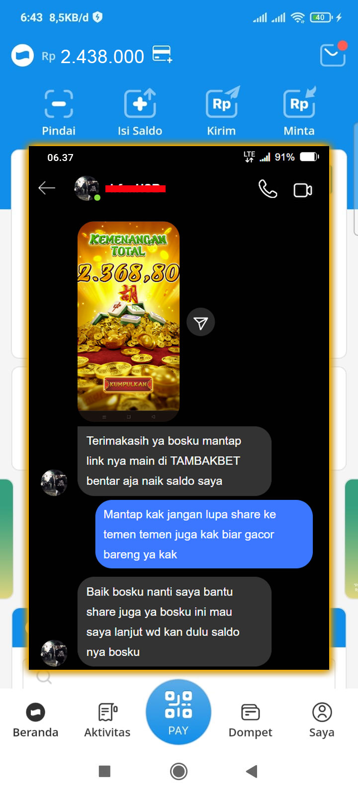 Visual Bukti Gacor Tambakbet