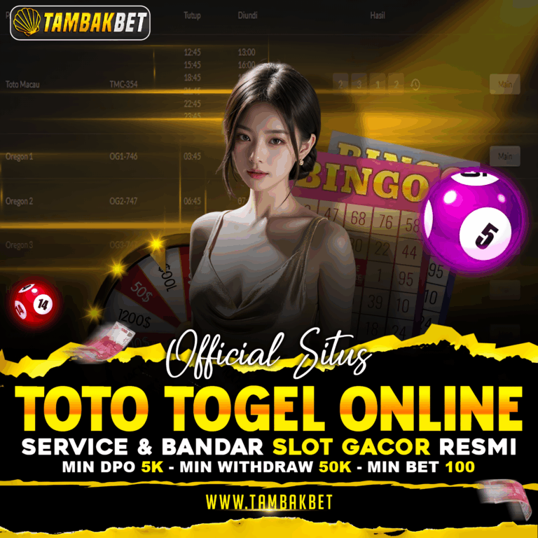 official situs toto togel online tambakbet