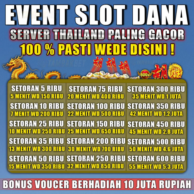 Visual Slot Dana 5000 Tambakbet