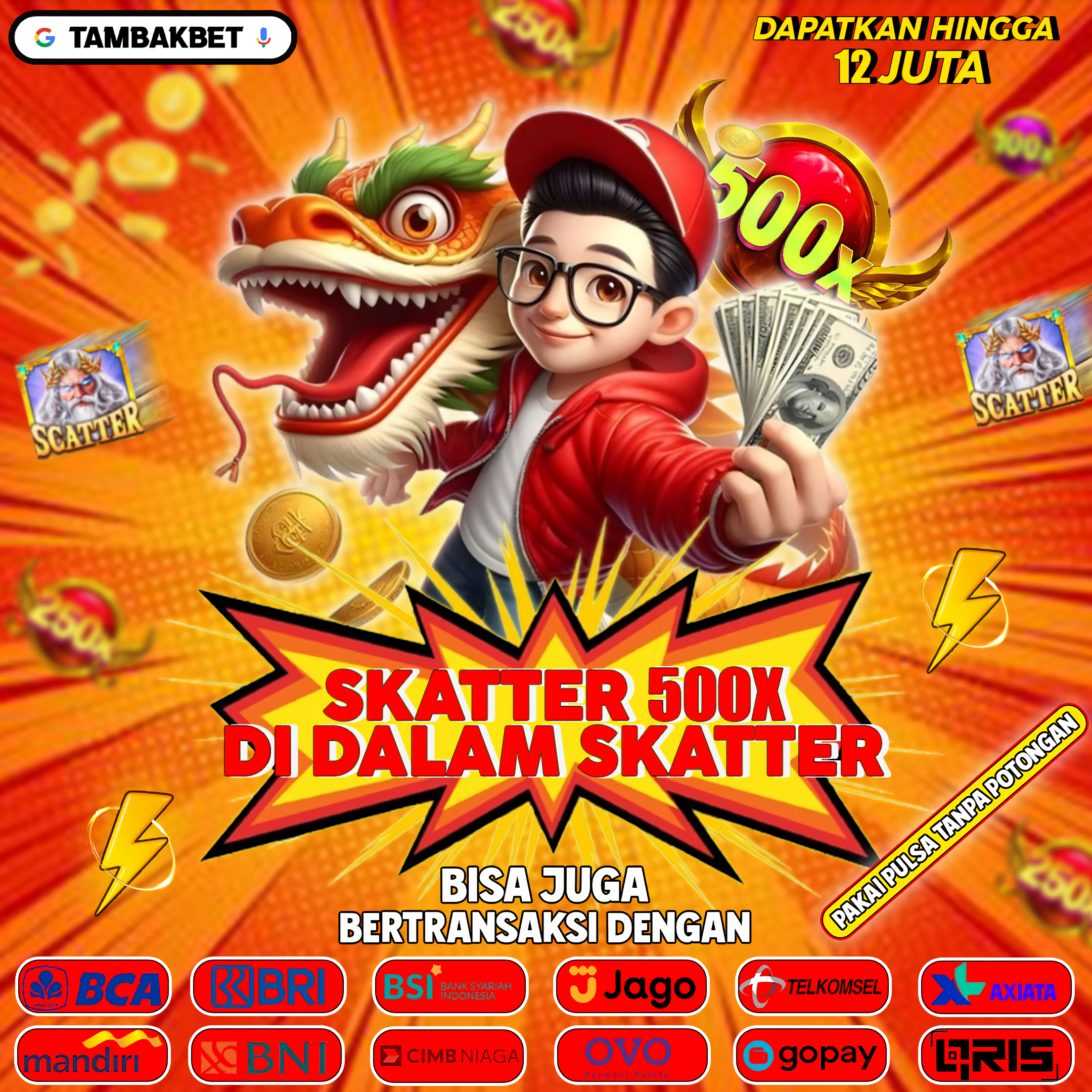 lagi santai cuan berjalan