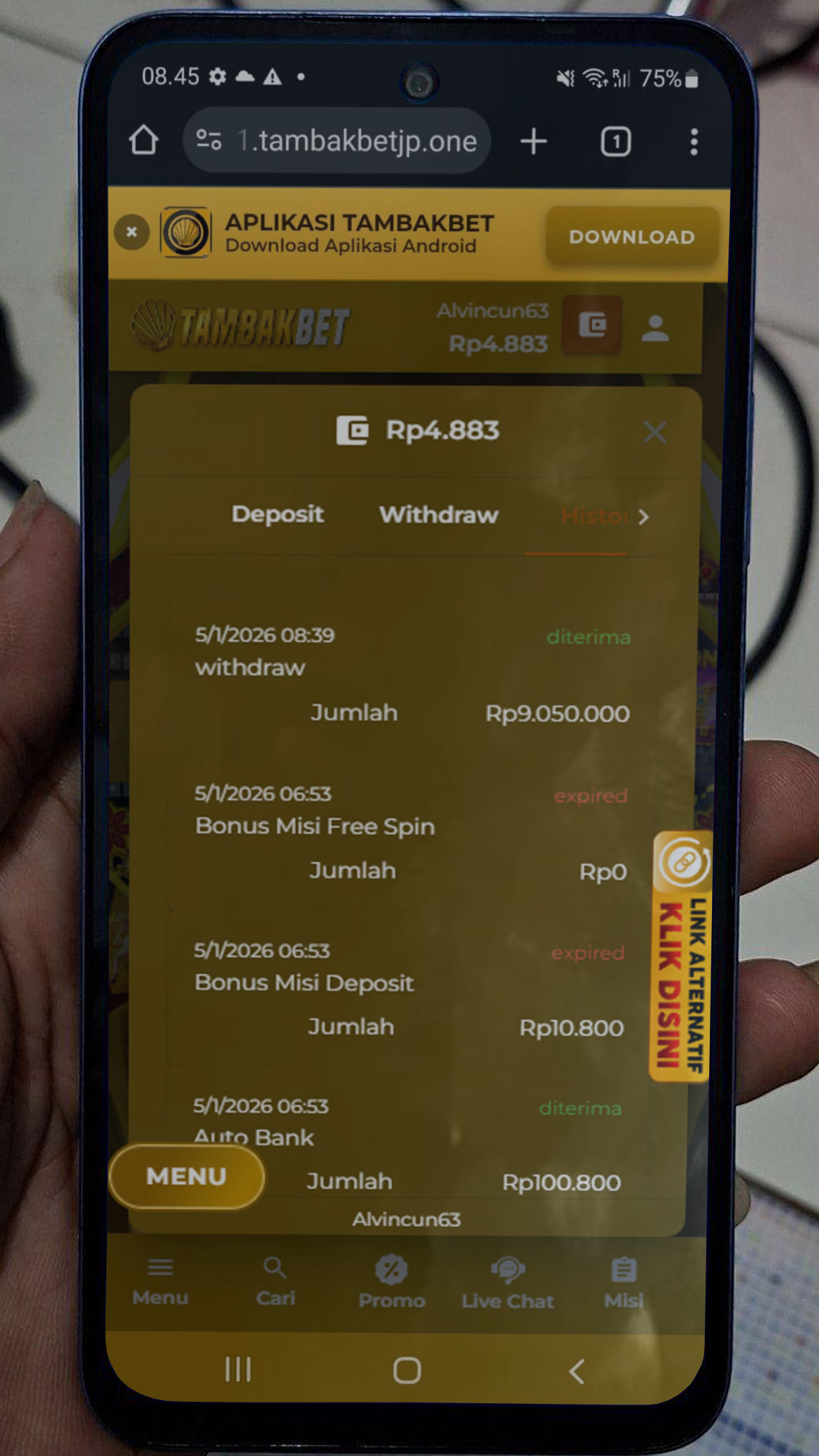 laporan ketua Pacitan