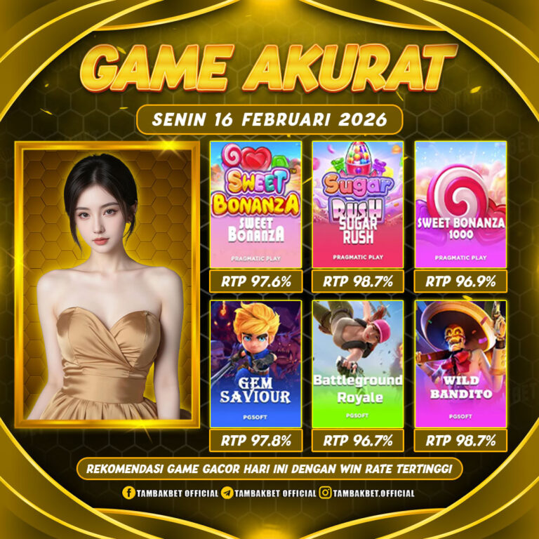 game akurat Tambakbet hari ini dijamin gacor TAMBAKBET