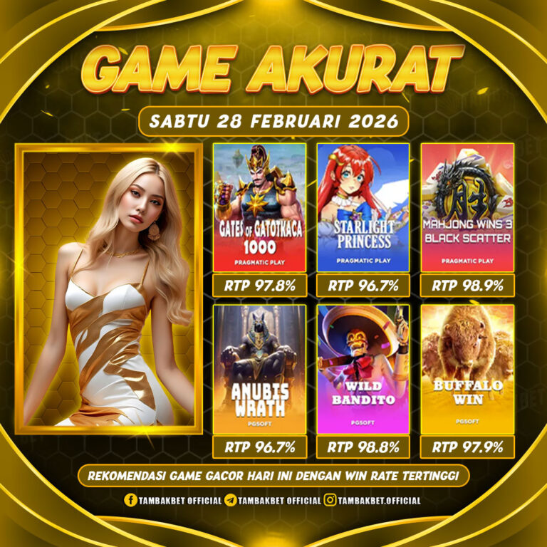 game akurat tambakbet hari ini mudah dimainkan TAMBAKBET
