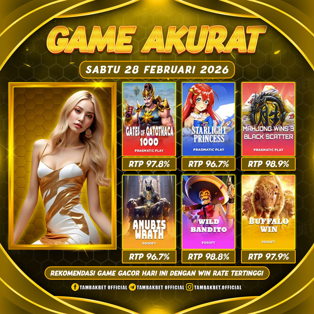 game akurat tambakbet hari ini mudah dimainkan TAMBAKBET