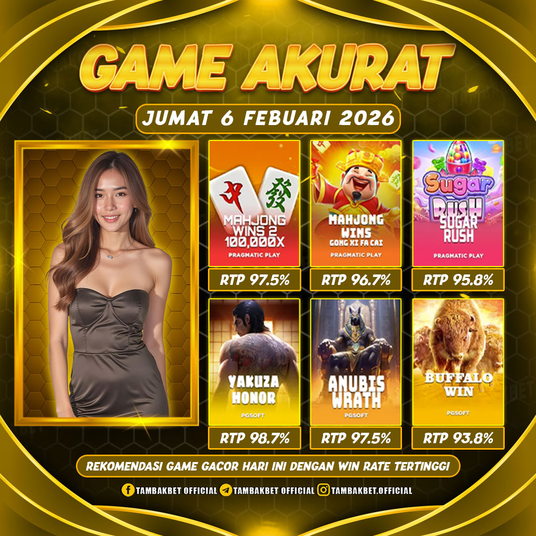game paling akurat tambakbet hari ini TAMBAKBET