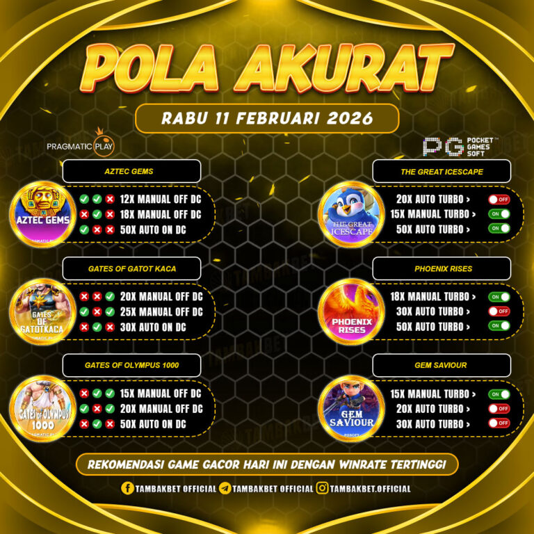 pola paling akurat hari ini di tambakbet