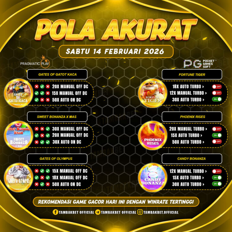 pola akurat Tambakbet hari ini TAMBAKBET
