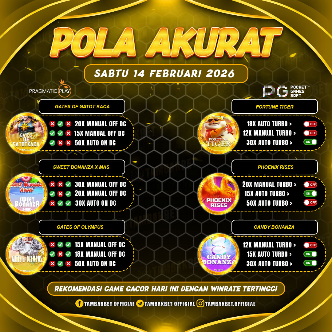 pola akurat Tambakbet hari ini TAMBAKBET