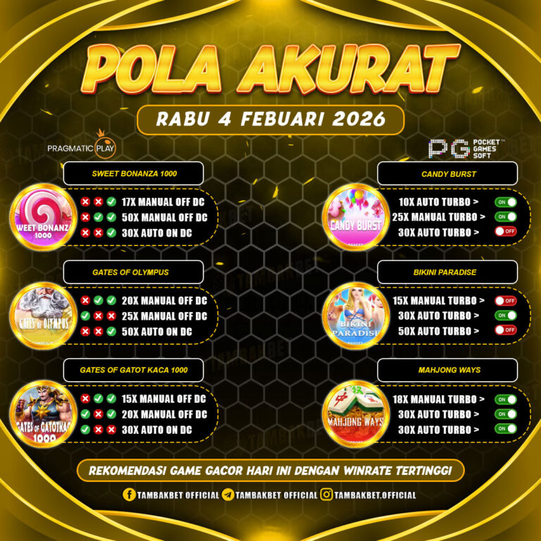 pola paling akurat tambakbet hari ini tambakbetcore.com