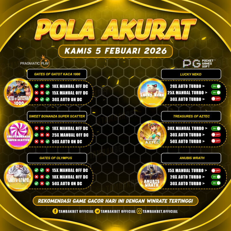 pola akurat hari ini tambakbet TAMBAKBET