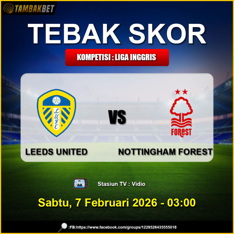 tebak skor paling terupdate tambakbet hari ini TAMBAKBET