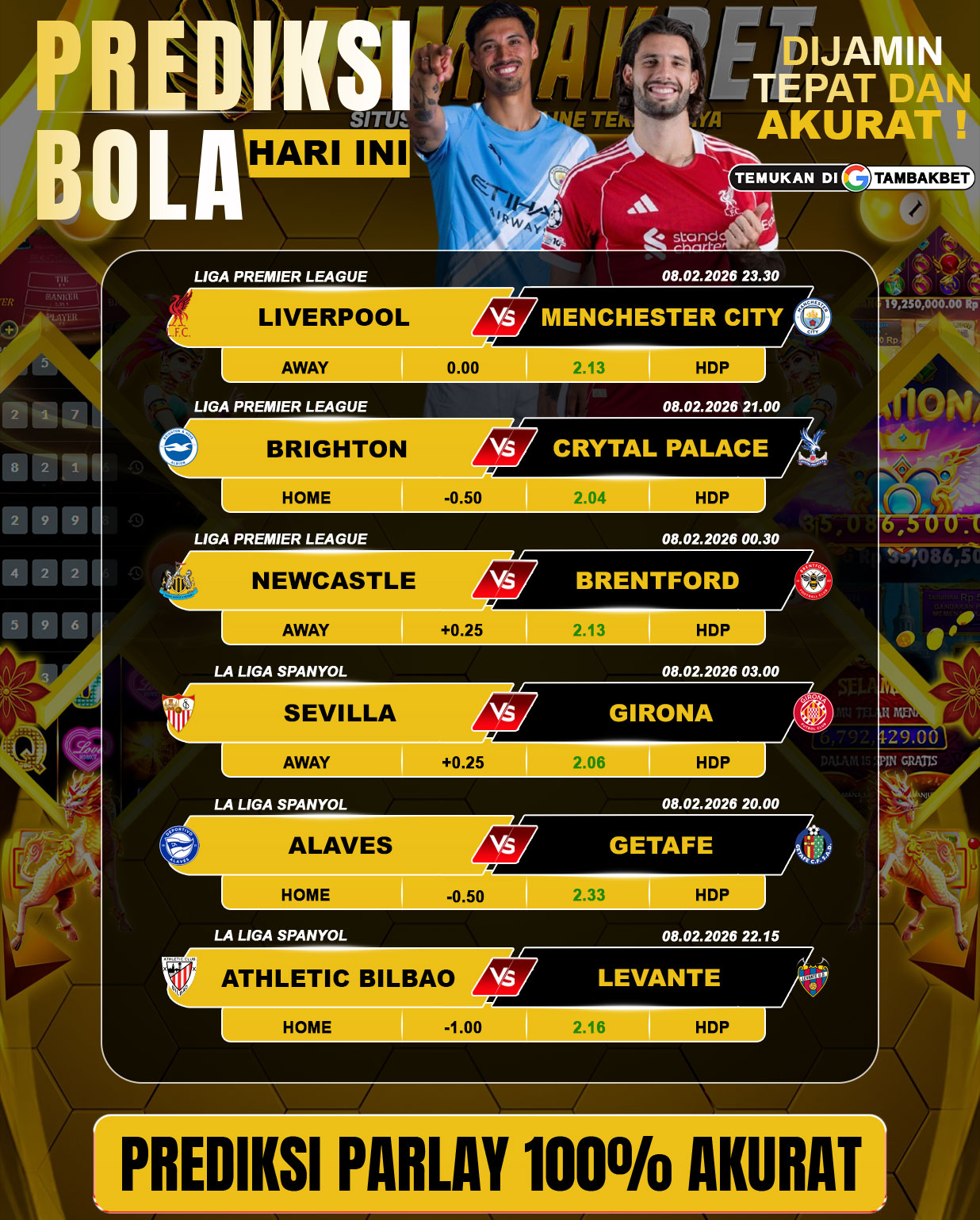 prediksi parlay Tambakbet paling akurat TAMBAKBET