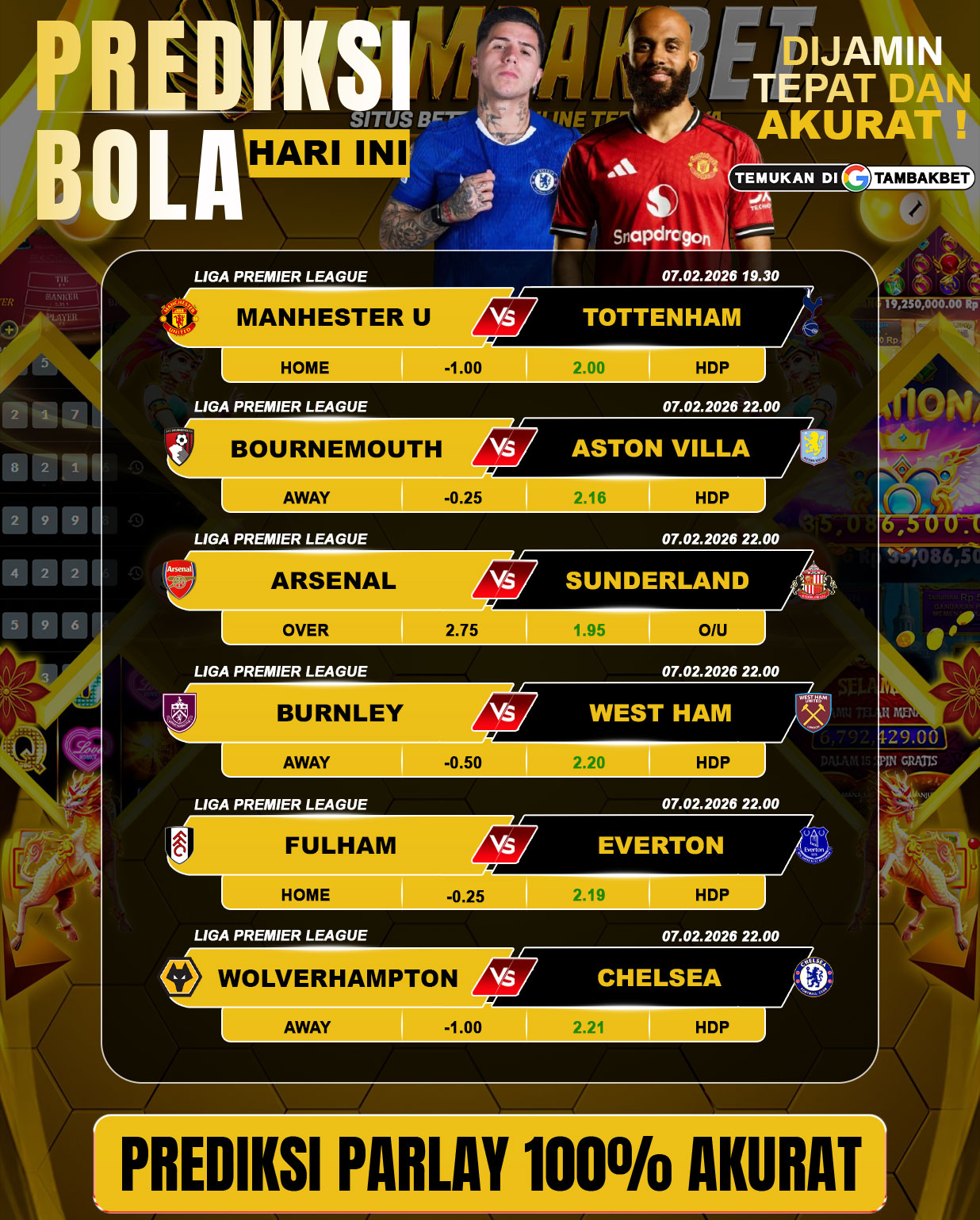 prediksi parlay tambakbet paling terpopuler TAMBAKBET