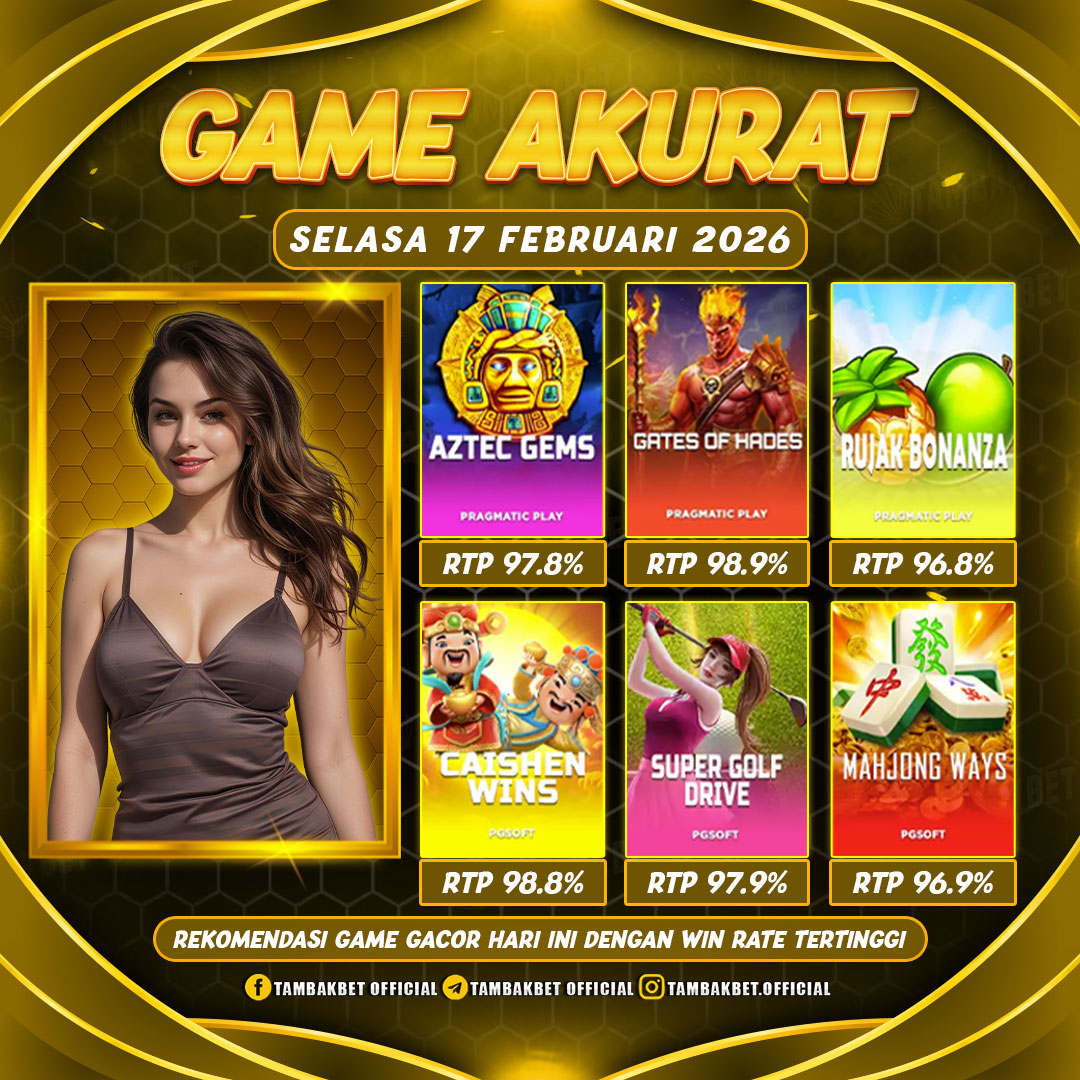 game akurat tambakbet hari ini TAMBAKBET