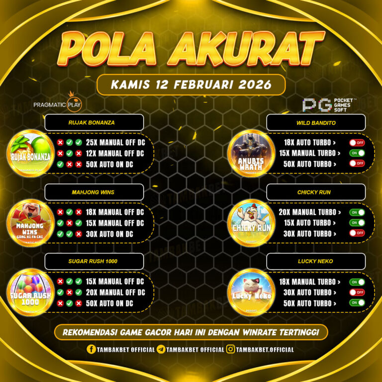 pola paling akurat pecahan TAMBAKBET
