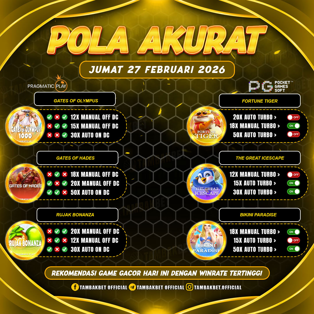 pola akurat tambakbet siap dimainkan TAMBAKBET