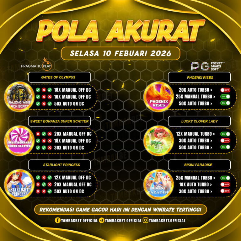 pola akurat tambakbet terpercaya TAMBAKBET