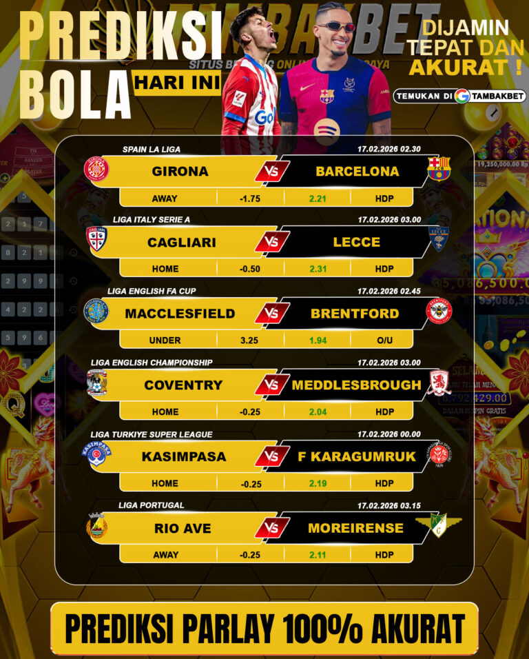prediksi parlay Tambakbet