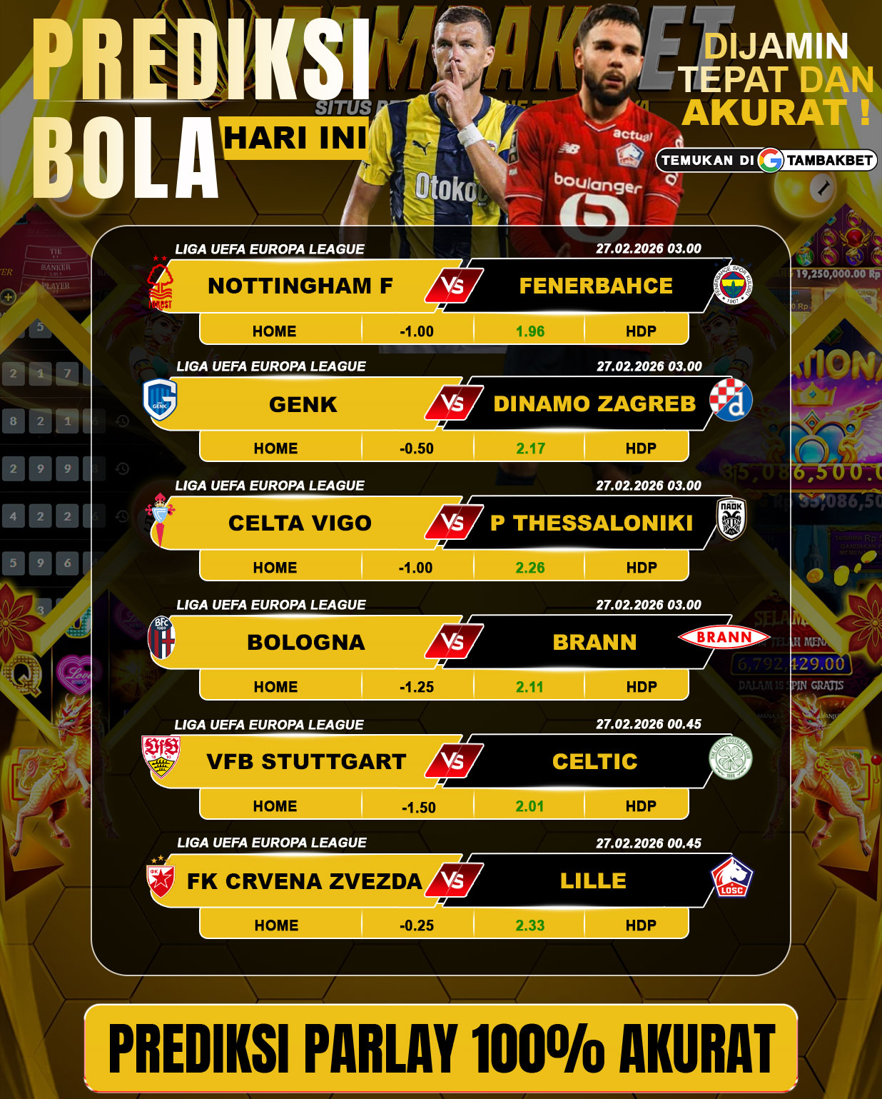 prediksi parlay Tambakbet paling akurat TAMBAKBET