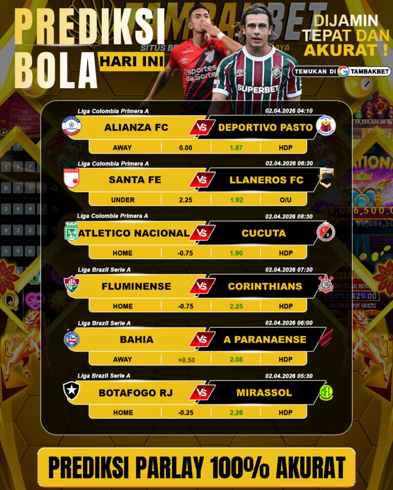 prediksi parlay terbaru tambakbet