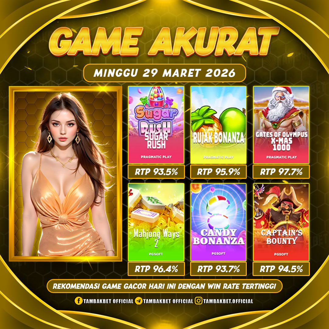 game akurat paling rekomendasi ditambakbet