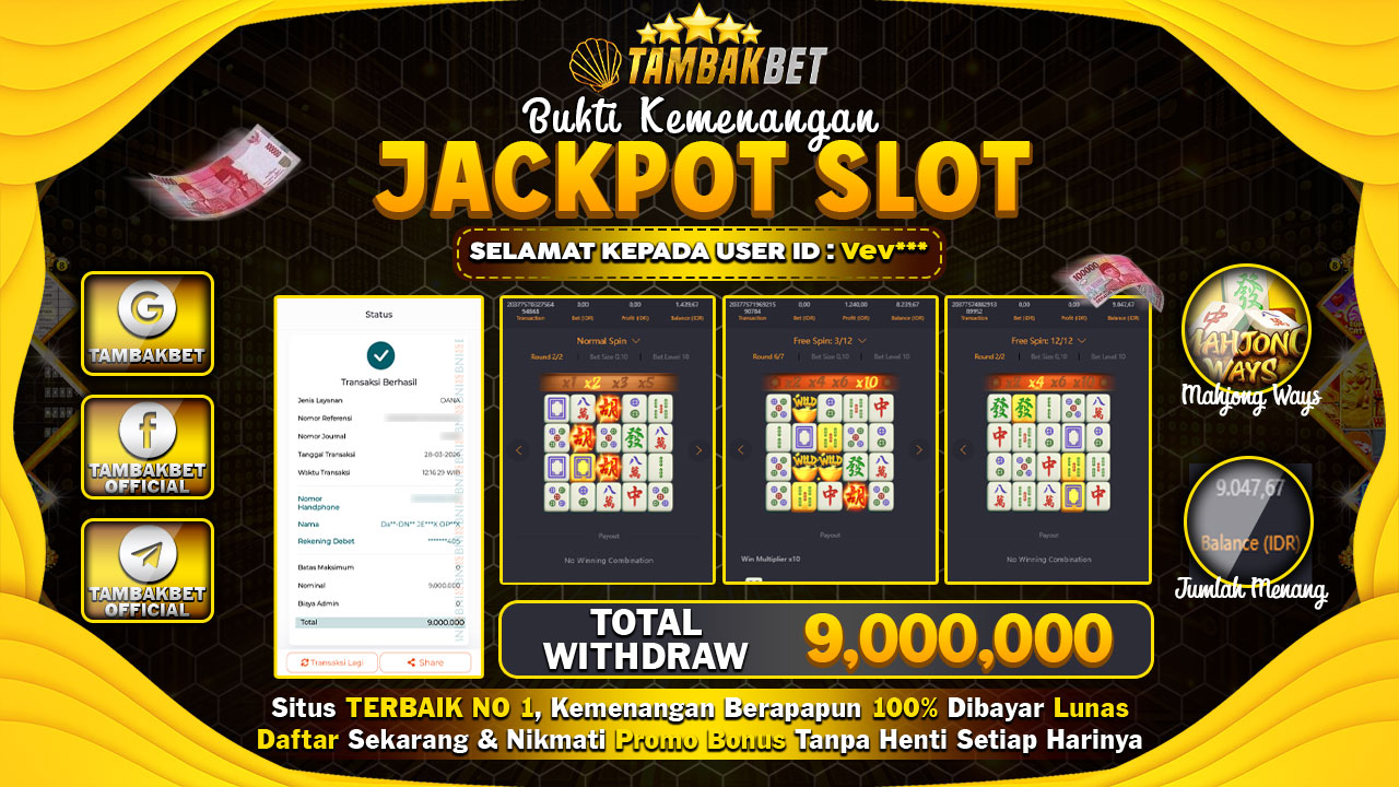 Butik Jekpot Tambakbet Gacor Hari Ini