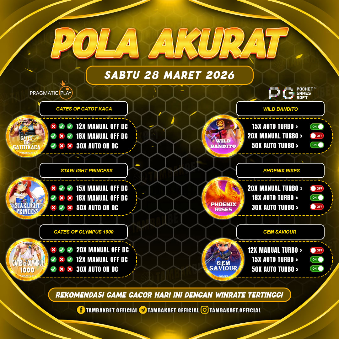 pola akurat tambakbet siap dimainkan sekarang juga TAMBAKBET