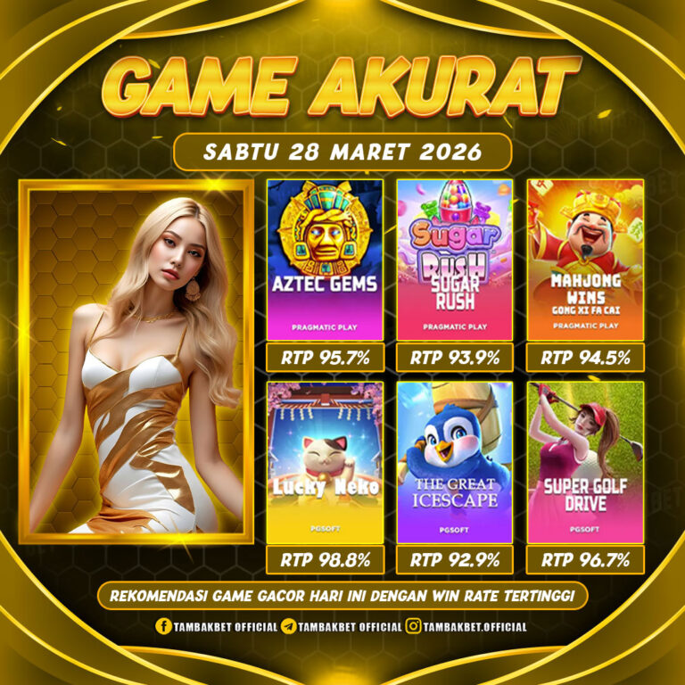 game akurat tambakbet siap dimainkan TAMBAKBET