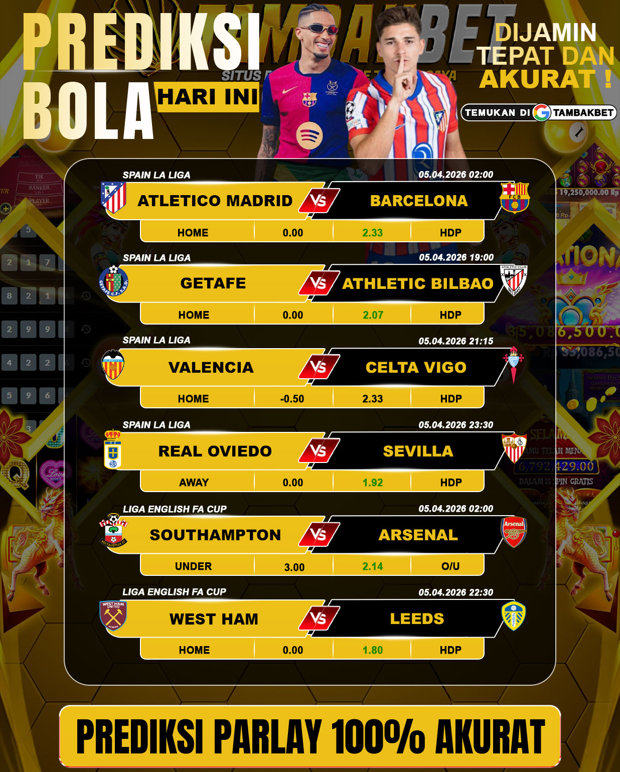 prediksi bola 2026 tambakbet