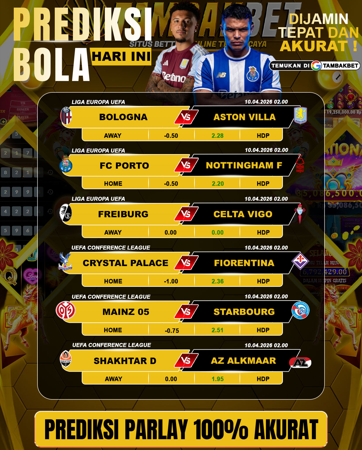 prediksi parlay tambakbet paling akurat